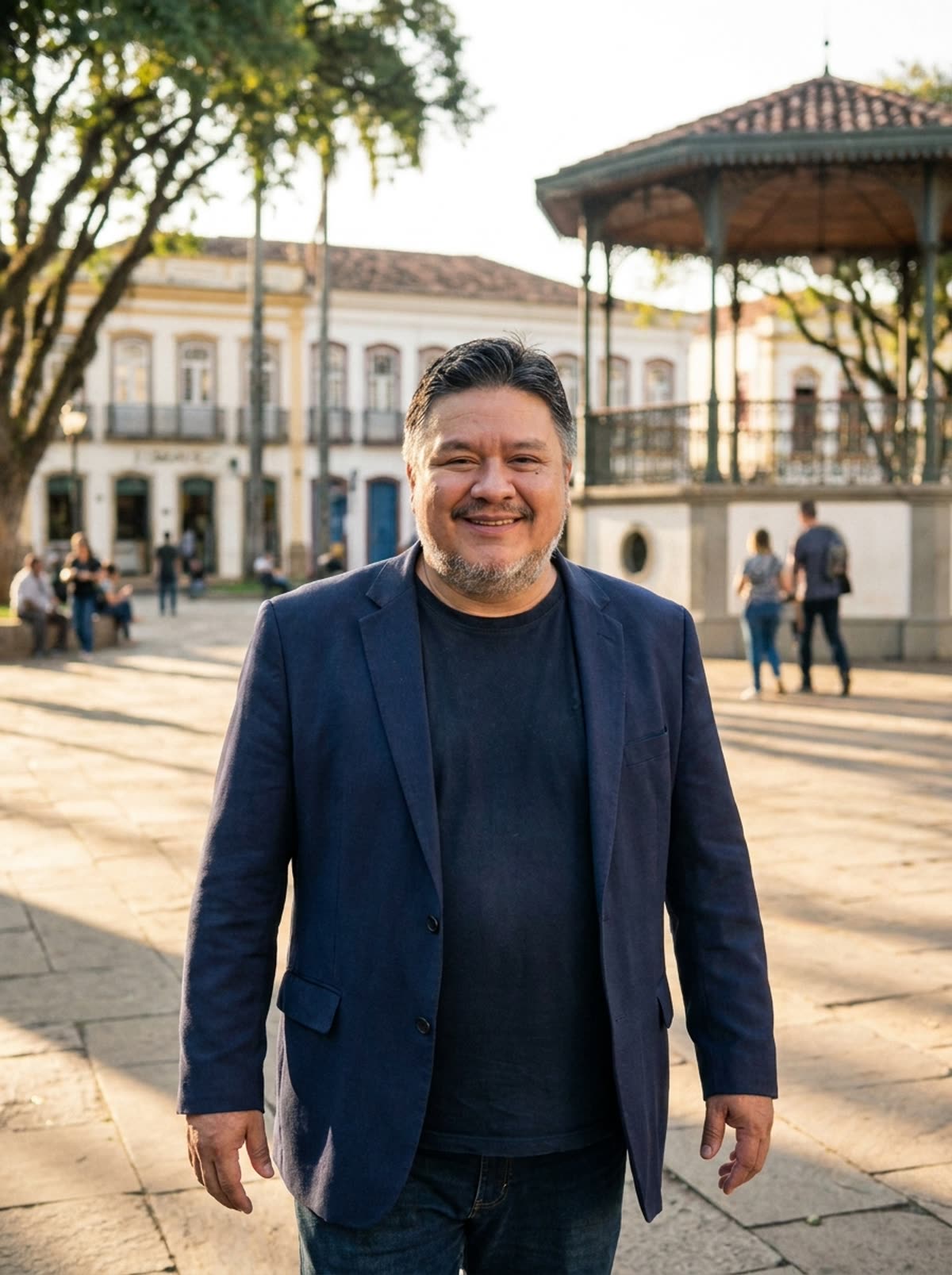 Murilo no centro histórico